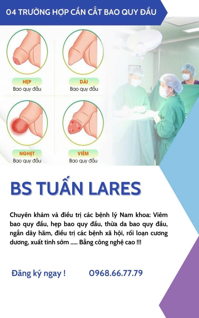 04 Trường hợp cần cắt Bao quy đầu